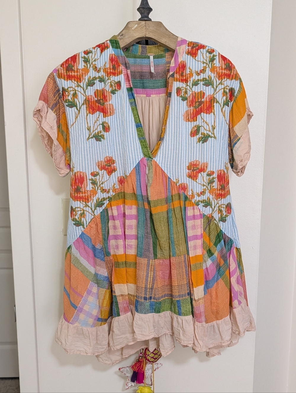 Free People Agnes Printed Mini Dress - Picture 2 of 5